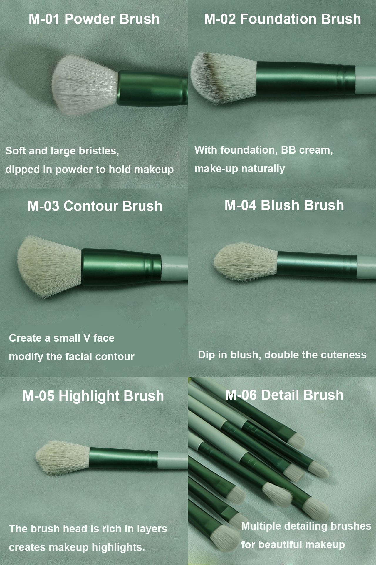 Soft Fluffy Makeup Brushes Professional Foundation Blush Powder Eyeshadow Kabuki Blending Makeup Brush Beauty Tools