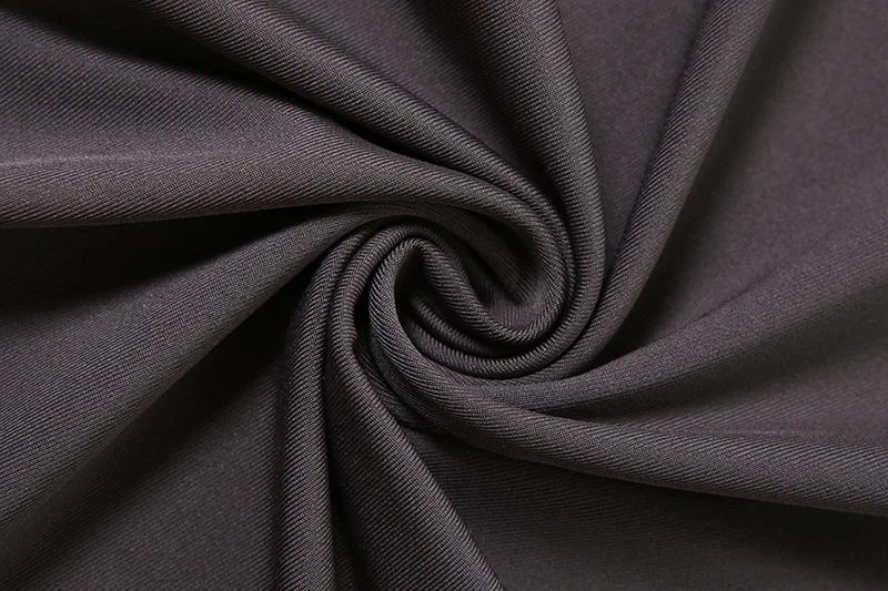 Pleated Fashion Patchwork Long Dress Women's High Waist Long Sleeve Solid Slim Party Dress Summer 2024 Female Maxi Dress