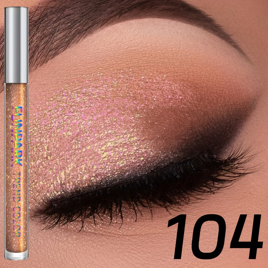 Liquid Eye Shadow 22 Colors Makeup Nude Colors Eyeshadow Palette Natural Nude Matte Shimmer Glitter Pigment Eye Shadow Pallete Set Waterproof Smokey Professional Beauty Makeup Kit Earth Color Golden Champagne Black Purple Blu