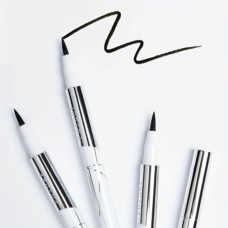 Long-Lasting Black Liquid Eyeliner with Fast Drying and Sweat-Proof Formula